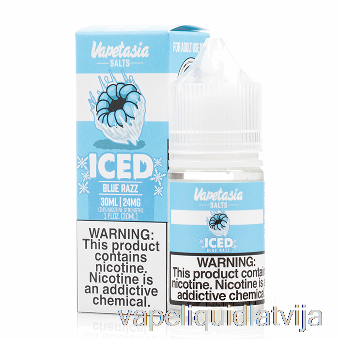 Iced Blue Razz - Vapetasia Salts - 30ml 24mg Vape šķidrums